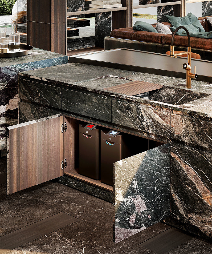 Gessi Vita - Custom luxury kitchen mixer - 60722 - Gessi EN